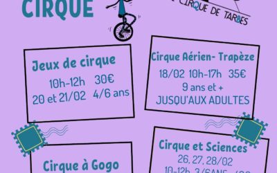 LES STAGES CIRQUE EN HIVER